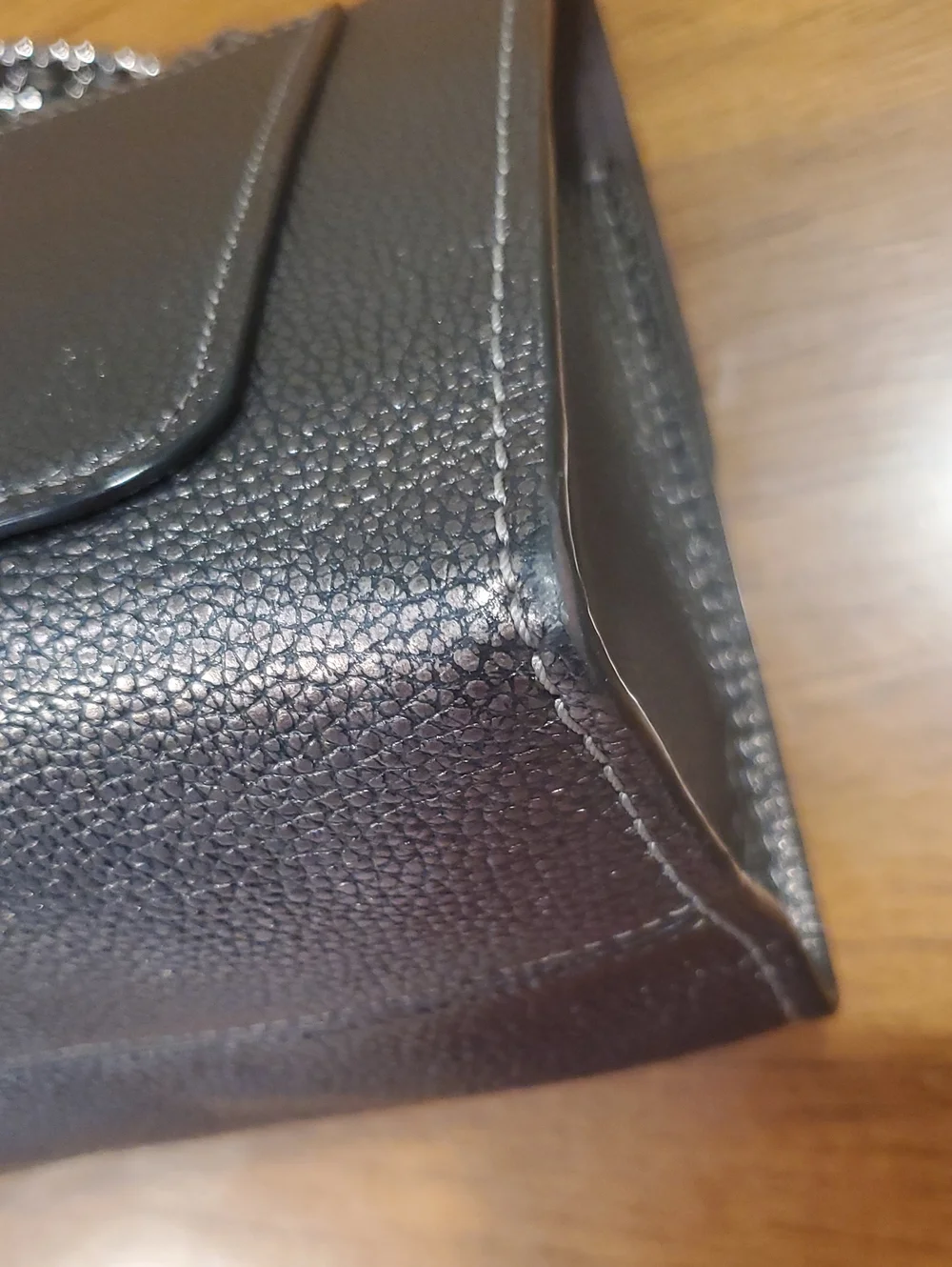 Coach Parker Shoulder Bag Metallic Graphite